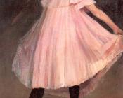 威廉詹姆斯格莱肯斯 - Dancer in a pink dress